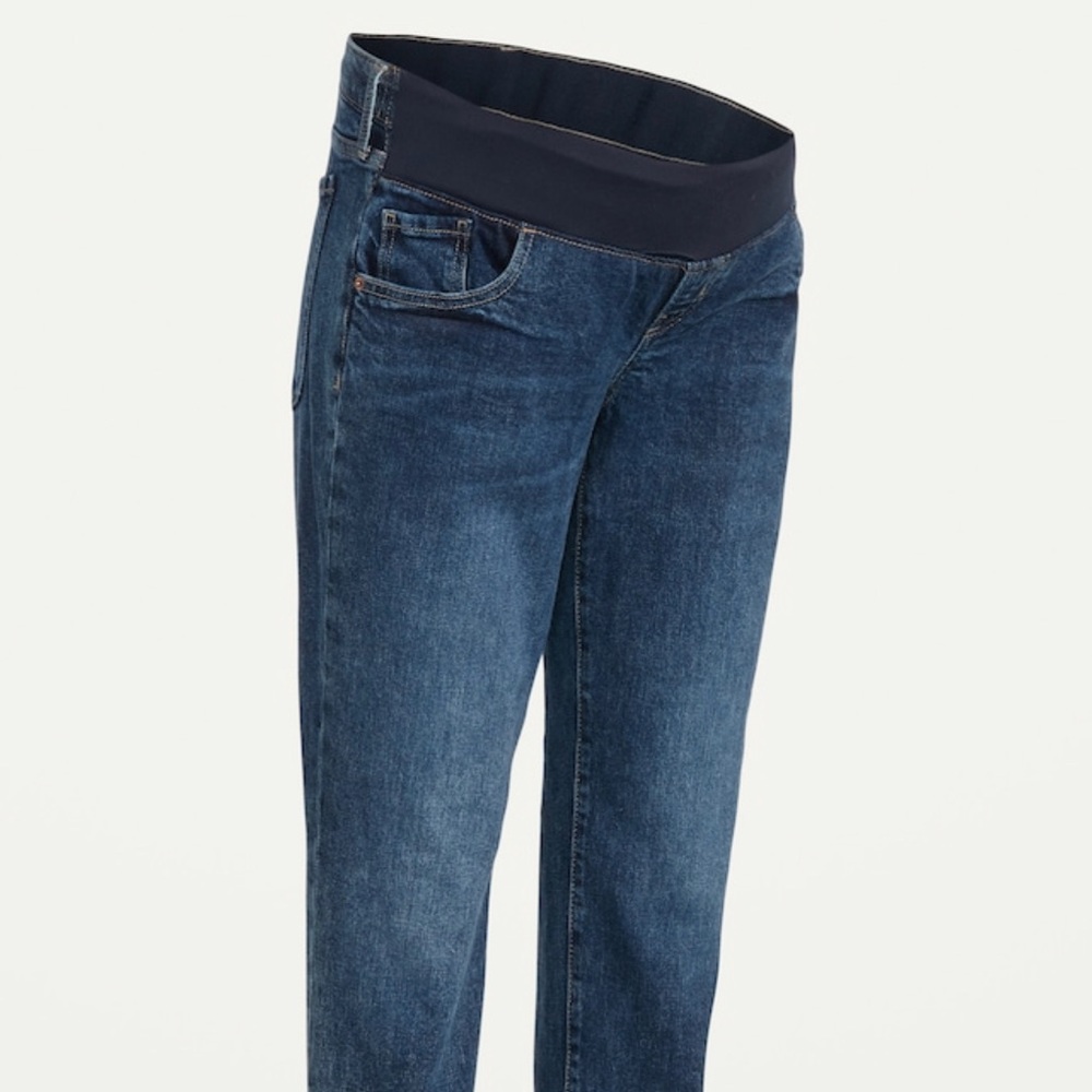 Maternity Jeans-Low front panel